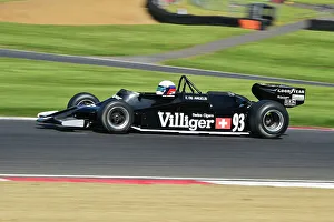 Prints of Mark Harrison, Shadow DN9, Masters Racing Legends, two races of twenty minutes for F1 cars from the years 1966 to 1985, split into four classes, Jackie Stewart, Patrick Head, Niki Lauda Masters Historic Festival, Brands Hatch, May 2023 Prints: CM34 8342 Mark Harrison, Shadow DN9
