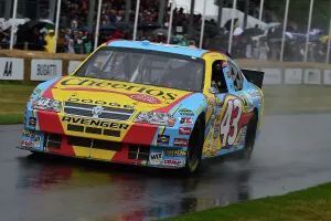 Oval Racing Prints: CM34 9341 Ross Pannell, Dodge Avenger
