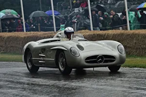 30 Years Of The Festival Of Speed Prints: CM34 9407 Jochen Mass, Mercedes-Benz 300 SLR