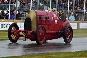30 Years Of The Festival Of Speed Prints: CM34 9522 Duncan Pittaway, FIAT S76