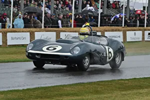 The Racing Years Prints: CM34 9524 James Cottingham, Tojeiro Ecosse Jaguar