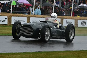 The Racing Years Prints: CM34 9558 Doug Hill, BRM Type 15 V16
