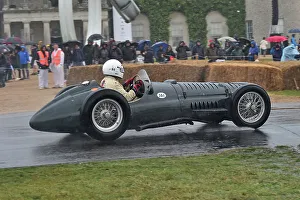 The Racing Years Prints: CM35 0063 Doug Hill, BRM Type 15 V16