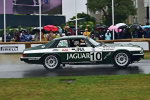 Tin Top Titans Prints: CM35 0216 John Goss, Jaguar TWR XJS