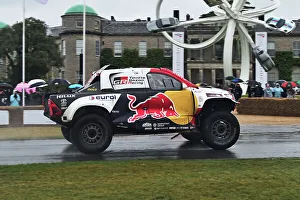 World Rallying Prints: CM35 0227 Mathiew Baumel, Toyota GR DKR Hilux T1
