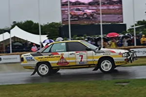 World Rallying Prints: CM35 0311 Stiq Blomqvist, Audi 200 Quattro Safari