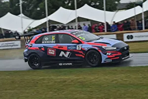 Tin Top Titans Prints: CM35 0435 Norbert Michelisz, Hyundai i30 N TCR