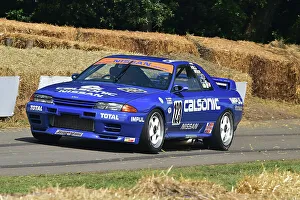 Tin Top Titans Prints: CM35 0858 Jake Hill, Nissan Skyline GT-R R32