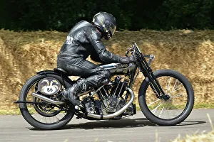 30 Years Of The Festival Of Speed Prints: CM35 0892 Tony Perkin, Brough Superior KTOR