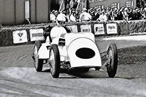 30 Years Of The Festival Of Speed Prints: CM35 1139art Geraint Owen, Thomas Special, BABS