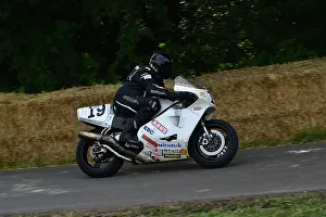 MotoGP Celebration Prints: CM35 1251 James Hewing, Norton NRS, White Charger