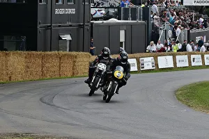 CM35 1286 Alan Cathcart, Norton Manx, Andrew Cathcart, Matchless G50 500