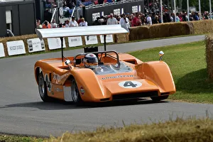 60 Years Of McLaren Racing Prints: CM35 1373 Derek Bell, McLaren-Chevrolet M8B