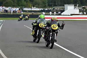 Ian Bain Prints: CM35 1467 Ian Bain, Steve Brogan, Norton Manx 30M