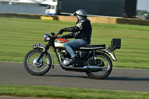 Harley Davidson Prints: CM35 1811 Darwin Short, 1965 Triumph 350cc Tiger 90