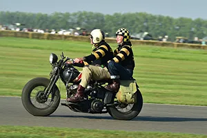 Harley Davidson Prints: CM35 1868 Harley Davidson, Goodwood Hornets