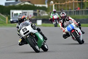 Hailwood Trophy Featuring Sheene Trophy Prints: CM35 4072 Maria Costello, RPS Triumph Trident T150