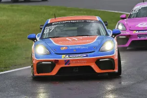 Paul Porter Prints: CM35 6625 Paul Porter, Team Parker Racing, Porsche 718 Cayman GT4 Clubsport
