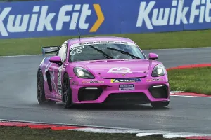 Clean Racing Prints: CM35 6668 Caitlin Wood, Clean Racing, Porsche 718 Cayman GT4 Clubsport