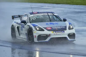 Rain Spray Prints: CM35 6720 Samuel Harvey, Xentek Motorsport, Porsche 718 Cayman GT4 Clubsport