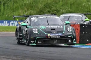 April 2024 Prints: CM35 8100 Matthew Rees, Team Parker Racing, Porsche 911 GT3 Cup