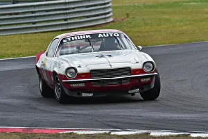 Prints of Peter Fisk, Chevrolet Camaro Z28, HRDC Gerry Marshall Trophy Series, Motor Racing Legends, Snetterton Classic, a forty five minute race with the option of a second driver for pre-1983 Touring Cars Snetterton Classic 30th June 2024 Prints: CM35 9556 Peter Fisk, Chevrolet Camaro Z28