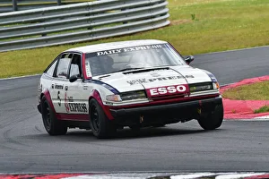 Prints of Jack Moody, Rover SD1, HRDC Gerry Marshall Trophy Series, Motor Racing Legends, Snetterton Classic, a forty five minute race with the option of a second driver for pre-1983 Touring Cars Snetterton Classic 30th June 2024 Prints: CM35 9565 Jack Moody, Rover SD1