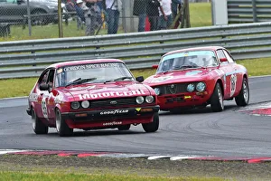 Jon Wagstaff Prints: CM35 9589 Neil Merry, Ford Capri, Jon Wagstaff, Paul Wallis, Alfa Romeo 2000 GTV