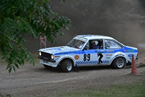 Ford Escort Prints: CM4 5473 Vince Sillett, Samm Keeley, Ford Escort, MNO 358 P