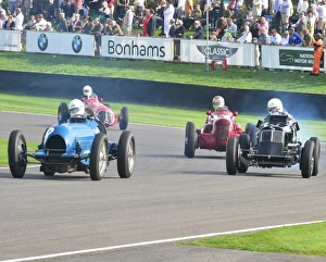 Goodwood Revival 2014 Saturday Prints: CM4 9111 ERAs in battle