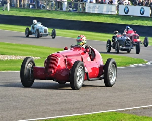 Goodwood Revival 2014 Saturday Prints: CM4 9113 Andrew Wolfe, Maserati V8RI