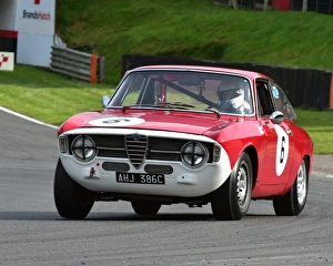 HSCC Anglo-French Historic Race Meeting Prints: CM5 2490 Lukas Halusa, Alfa Romeo Giullia Sprint GT, AHJ 386 C