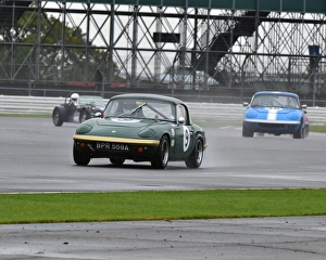 Roger Waite Prints: CM5 3551 Roger Waite, Lotus Elan S1, BPR 559 A