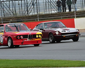 HSCC Silverstone Finals 2014 Prints: CM5 4124 Paul Stafford, Datsun 240Z, SUX 994 H, William Jenkins, BMW 3-0 CSL