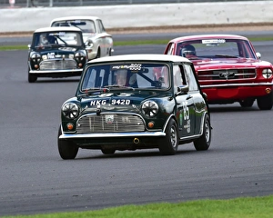 HSCC Silverstone Finals 2014 Prints: CM5 4519 Roger Godfrey, Austin Cooper S, HKG 942 D