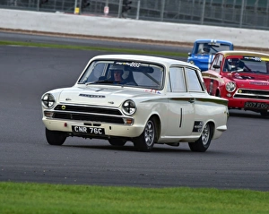 HSCC Silverstone Finals 2014 Prints: CM5 4522 Tim Davies, Ford Lotus Cortina