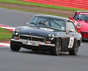 HSCC Silverstone Finals 2014 Prints: CM5 4872 Mark Bennett, MG B, YUF 726 T