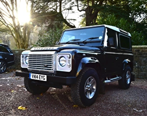 Jaguar Prints: CM5 8258 Land Rover Defender 90, Station Wagon