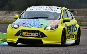 Thruxton Test Day, Thursday February 19th 2015 Prints: CM5 9574 Alex Martin Ford Focus ST