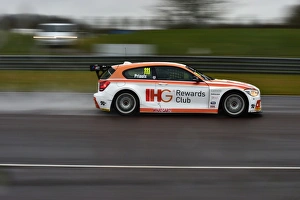 Thruxton Test Day, Thursday February 19th 2015 Prints: CM5 9735 Andy Priaulx, BMW 125i M Sport