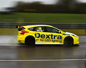 Thruxton Test Day, Thursday February 19th 2015 Prints: CM5 9831 Alex Martin, Ford Focus ST