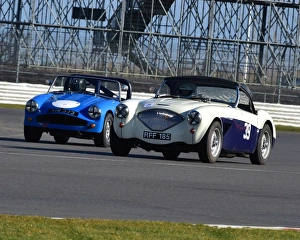 Austin Healey 100 4 Prints: CM6 0676 Robert Cobden, Austin Healey 100-4, Kenneth Pritchard-Jones, Turner Mk 3