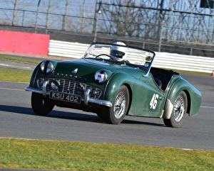 21st February Prints: CM6 0685 James Mitchell, Triumph TR 3A