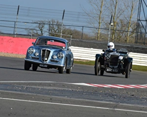 CM6 0783 Peter Harding, Lancia Aurelia B20 GT, Phillip Tillyard, Frazer Nash TT replica CM6 0783 Peter Harding, Lancia Aurelia B20 GT, Phillip Tillyard, Frazer Nash TT replica