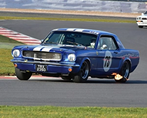 Exhaust Flames Prints: CM6 0940 David Clifford, Ford Mustang