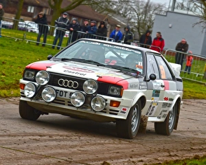 Race Retro 2015 Prints: CM6 1182 Andy Trayner, Audi quattro Grp 4