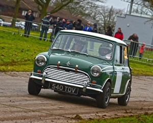 Race Retro 2015 Prints: CM6 1193 Patrick Walker, Mini Cooper S