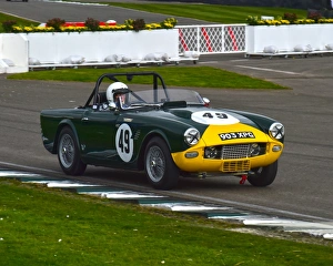 Les Leston Cup Prints: CM6 2805 Barry Sidery-Smith, Triumph TR5