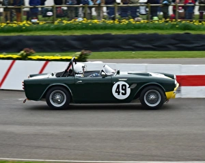 Les Leston Cup Prints: CM6 2851 Barry Sidery-Smith, Triumph TR5