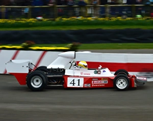 Prints of Philippe Bonny, Trojan-Cosworth T103, High air box F1 Cars, Goodwood 73rd MM March 2015, 73rd, 73rd Members Meeting, Action, Chris McEvoy, CJM Photography, classic cars, competition, England Goodwood 73rd Members Meeting Prints: CM6 2926 Philippe Bonny, Trojan-Cosworth T103